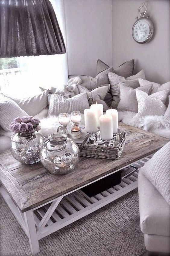 56 Stylish And Practical Coffee Table Decor Ideas - DigsDigs