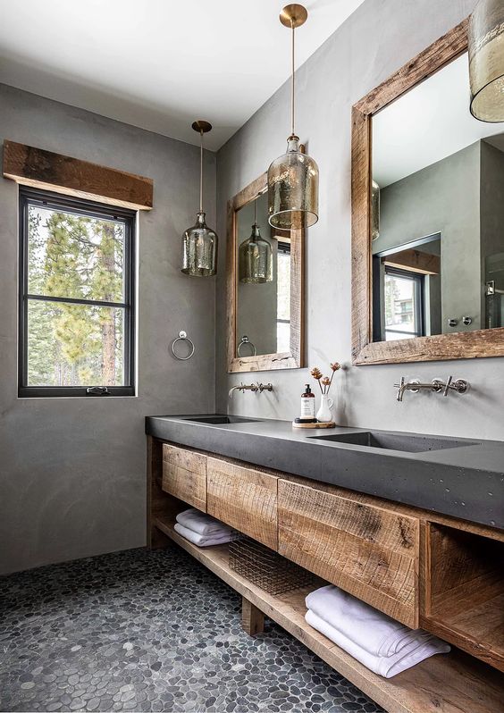 Bathroom Concrete Vanities