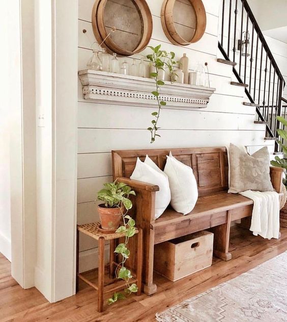 Farmhouse Entrance 17 Inspire Farmhouse Entryway Decor Ideas