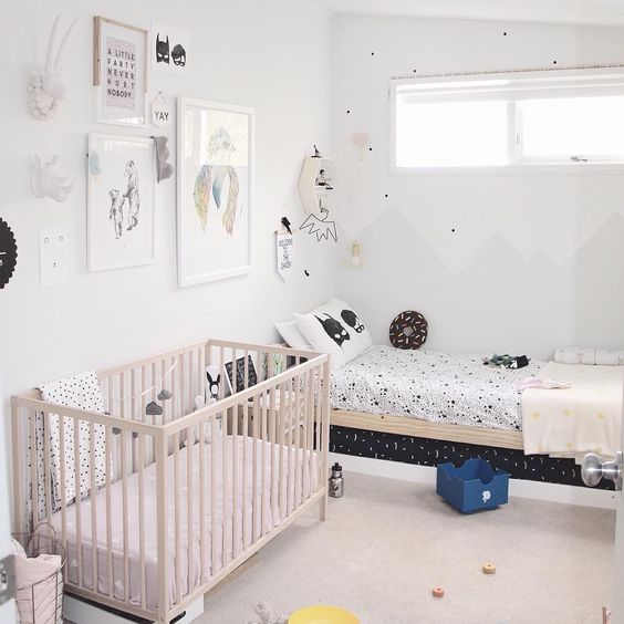 33 Delightful Shared Nurseries For A Baby And A Toddler - DigsDigs