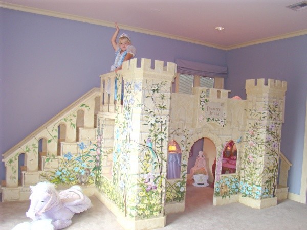 Two storey castle is right what your princess needs.