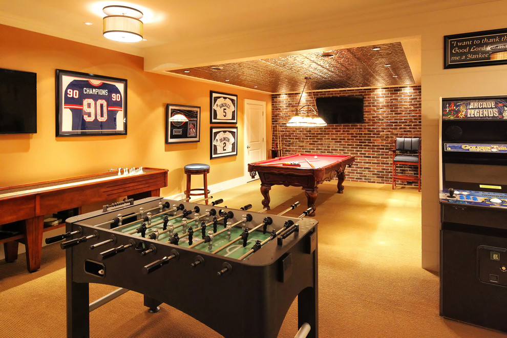 basement game rooms