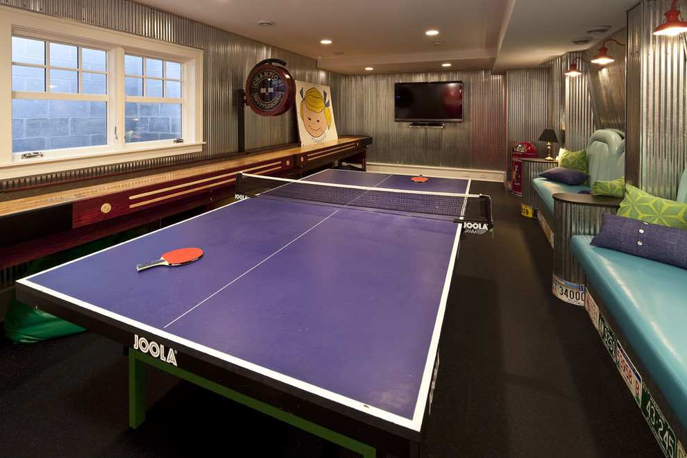 basement game rooms