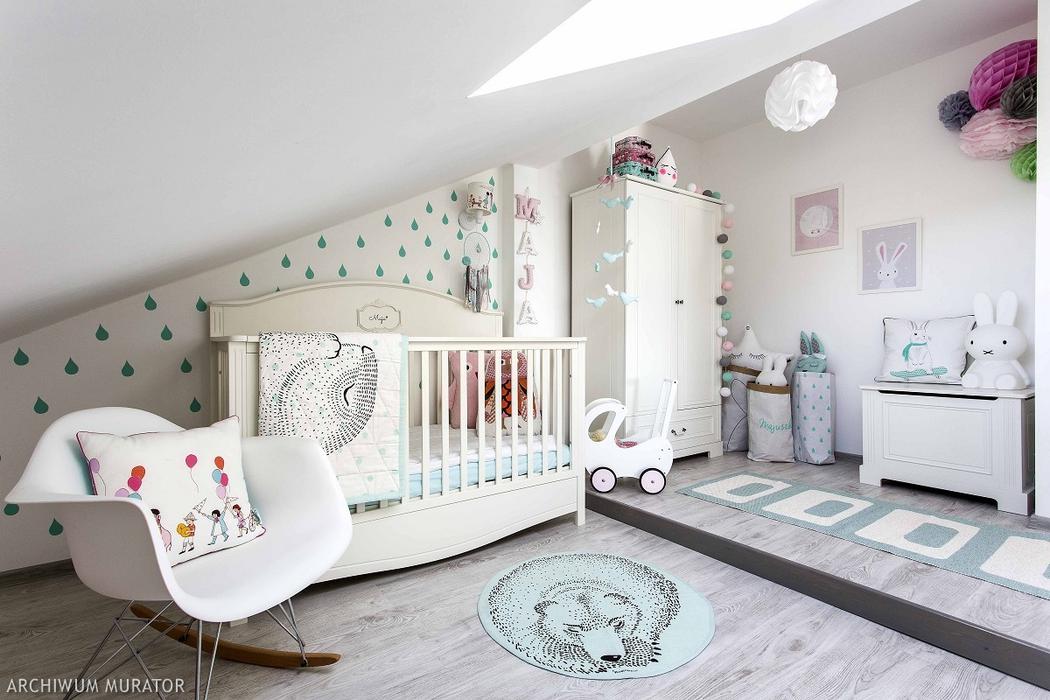 scandi baby room