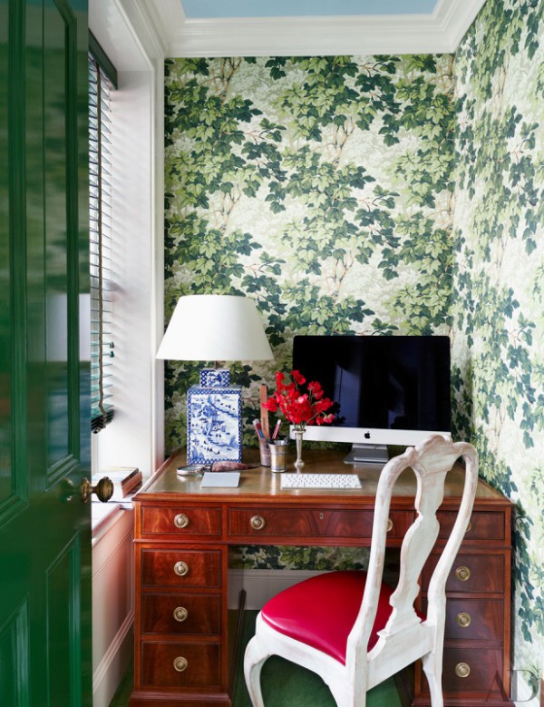 Red and Green Interior Design  Not Just For Christmas