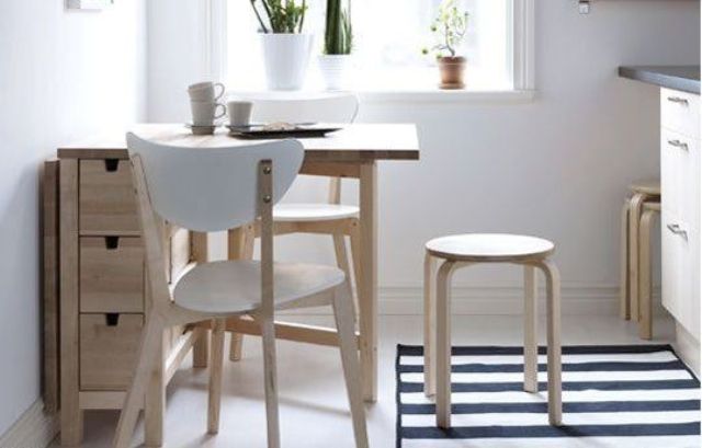 Best Sewing Table from Ikea  Using a Norden Gateleg Table as a Sewing Table  