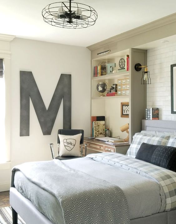 35 Ideas To Organize And Decorate A Teen Boy Bedroom - DigsDigs