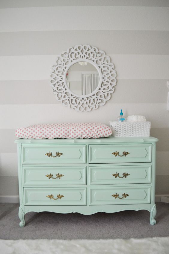 convert dresser into changing table