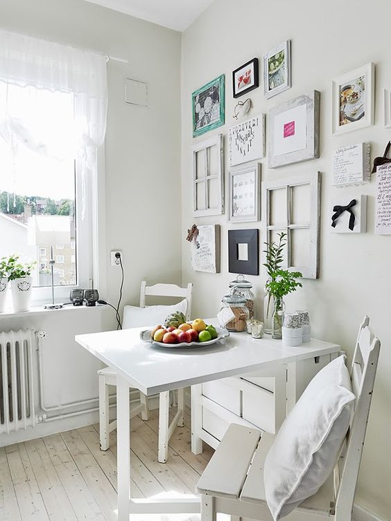 White gate leg table sales