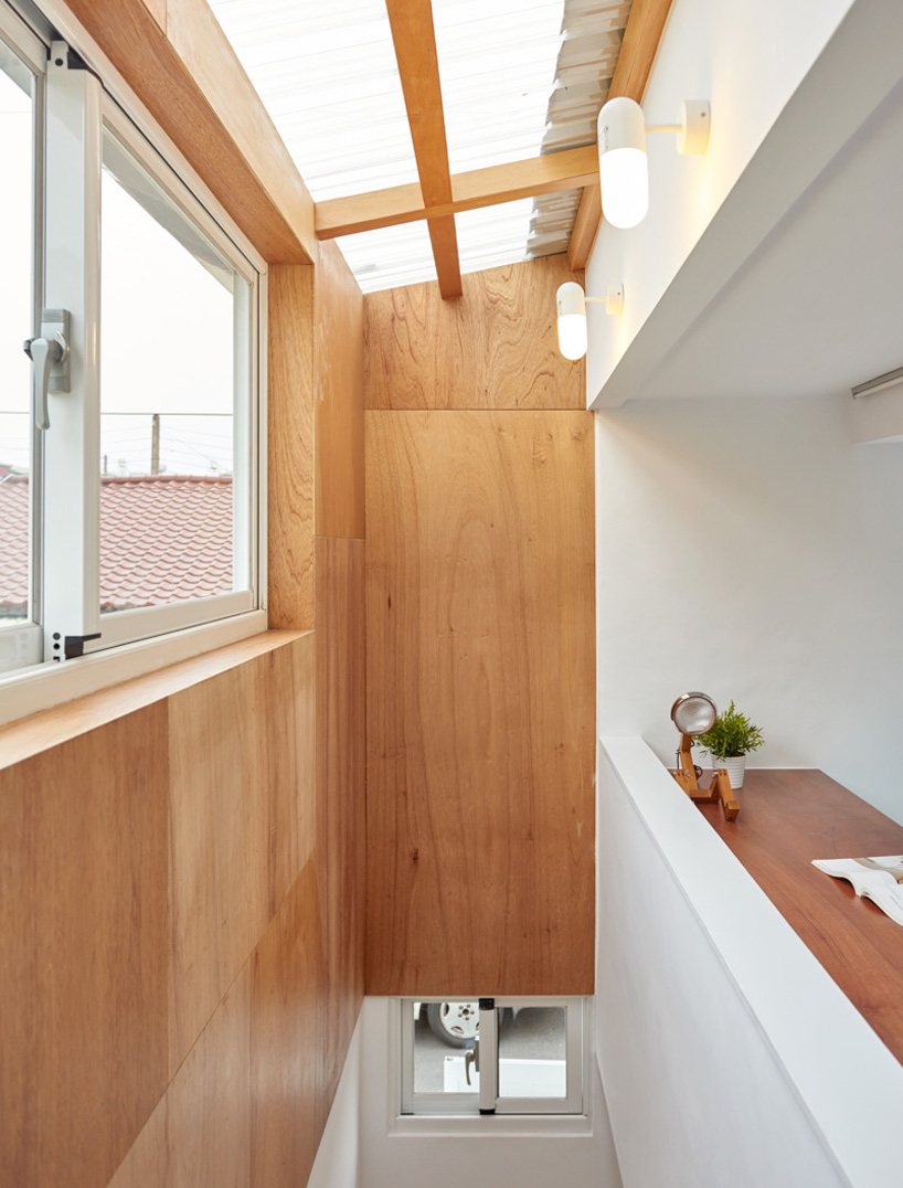 Transparent roof materials allow more light to be introduced
