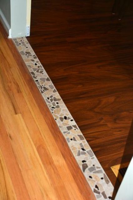 Floor Transition, How To Transition From Tile Vinyl