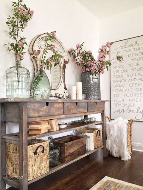 IKEA Norden sideboard hack into a wooden rustic one