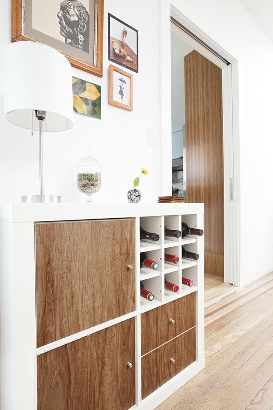 40 IKEA Kallax Shelf Décor Ideas And Hacks You’ll Like - DigsDigs