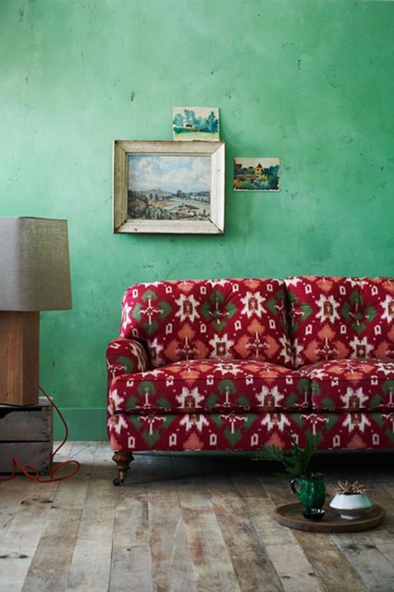 27 Daring Red And Green Interior  D cor Ideas  DigsDigs