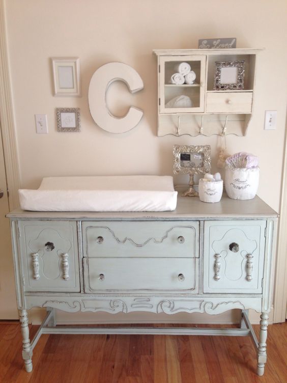 changing table wall decor