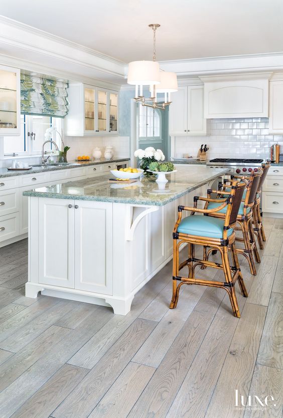 43 Practical And Cool-Looking Kitchen Flooring Ideas - DigsDigs