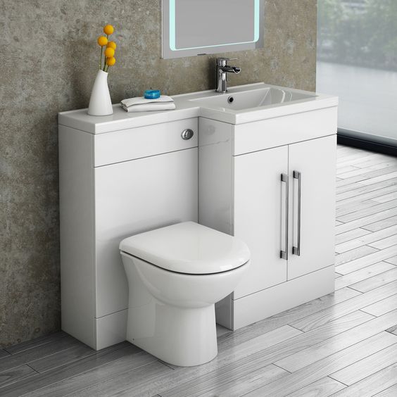 40 Stylish Toilet Sink Combos For Small Bathrooms