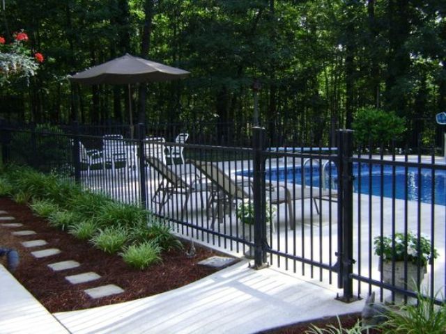 Wonderful pool fence design ideas 30 Stylish And Practical Pool Fence Designs Digsdigs