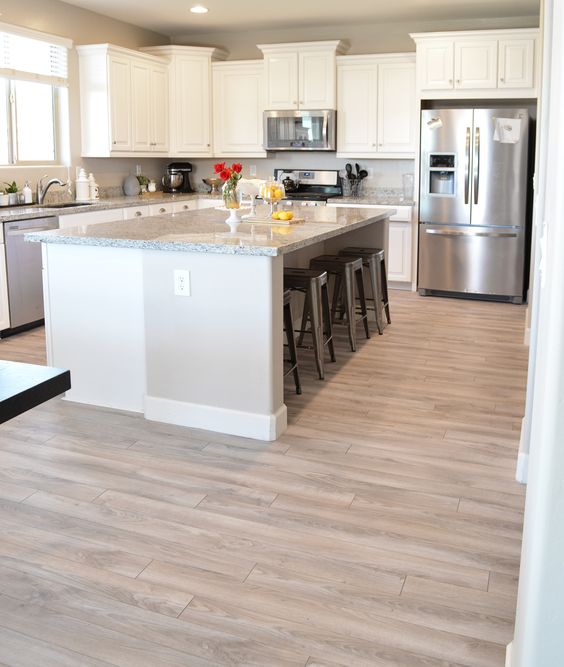 30 Kitchen Flooring Options and Design Ideas