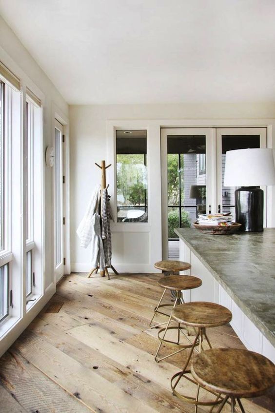 43 Practical And Cool-Looking Kitchen Flooring Ideas - DigsDigs