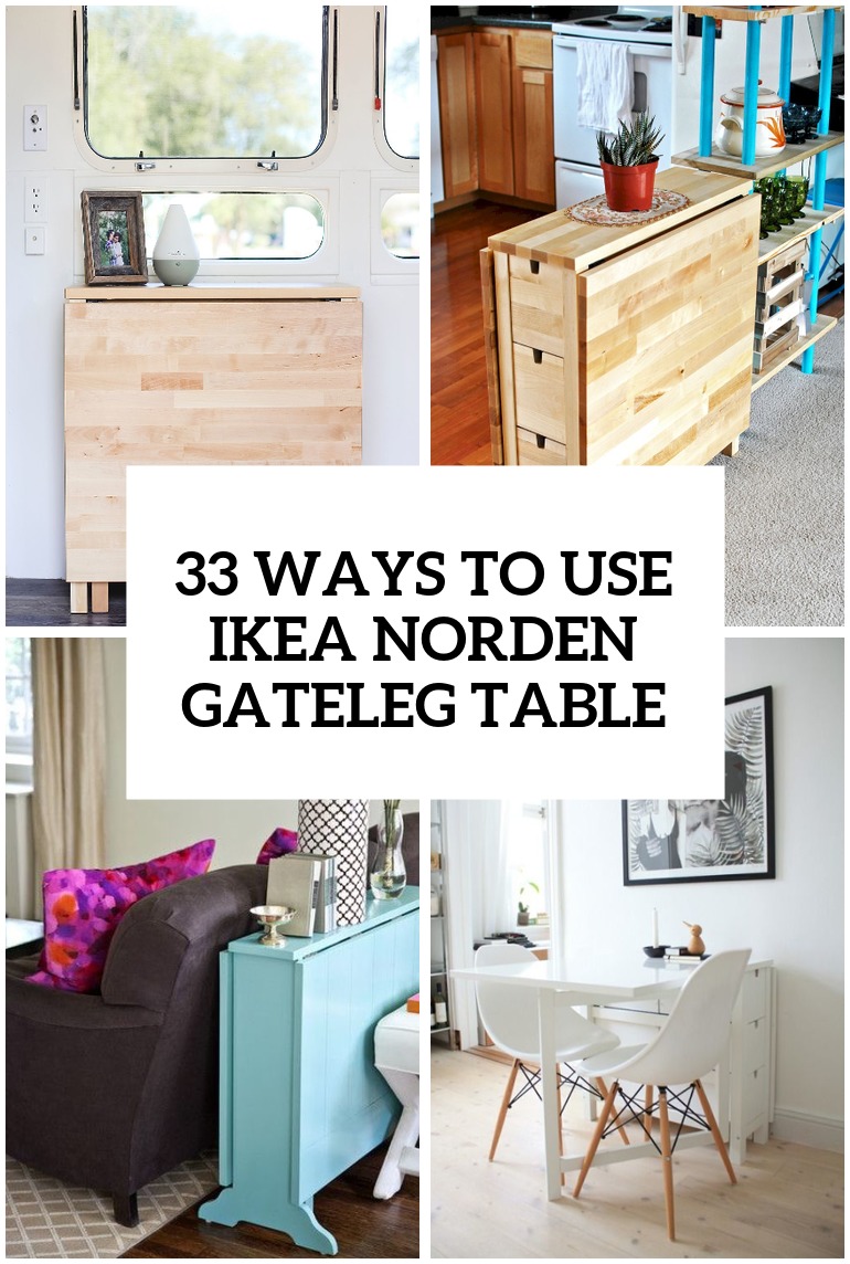 33 Ways To Use Ikea Norden Gateleg Table In Dcor Digsdigs 33 Ways To Use Ikea Norden Gateleg Table In Dcor Digsdigs