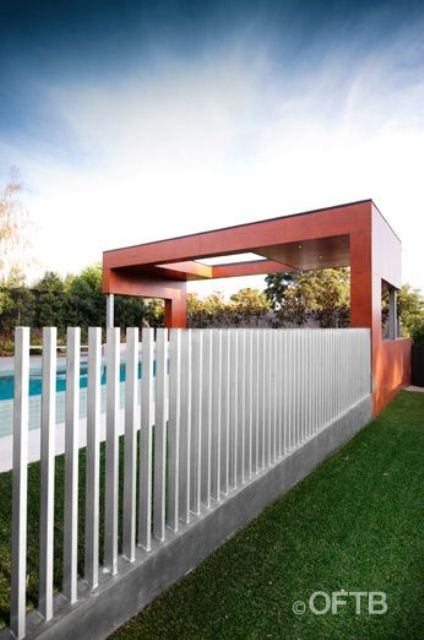 30 Stylish And Practical Pool Fence Designs Digsdigs