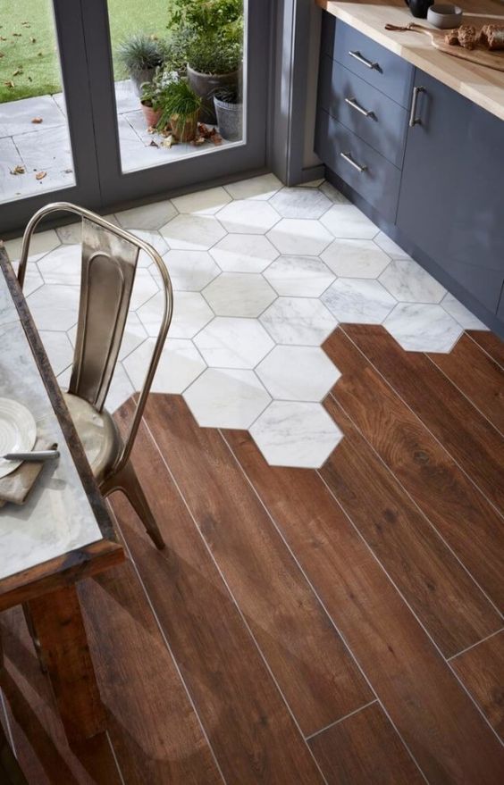 43 Practical And Cool Looking Kitchen Flooring Ideas Digsdigs