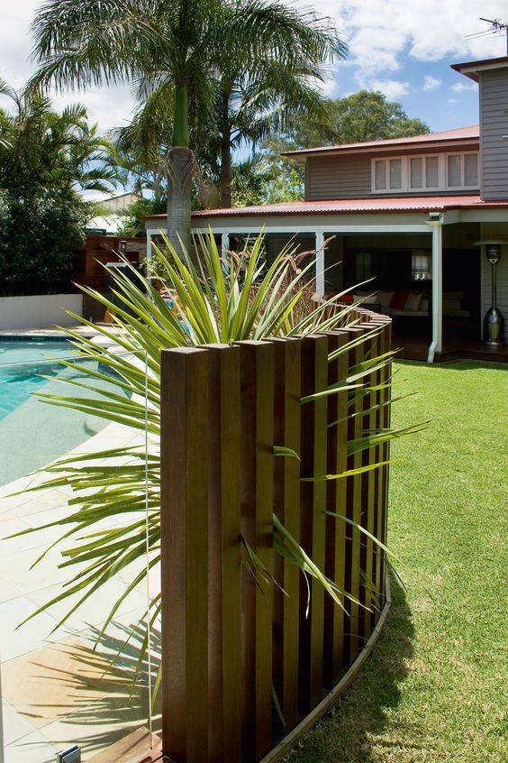 30 Stylish And Practical Pool Fence Designs Digsdigs