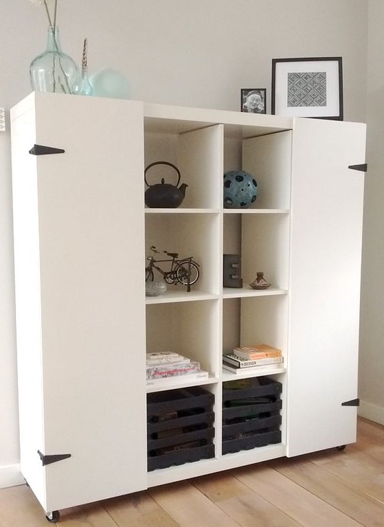 103 IKEA Kallax Shelf Ideas And Hacks You’ll Like - DigsDigs