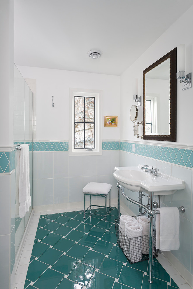 37 Ideas  To Use All 4 Bahtroom Border  Tile  Types DigsDigs