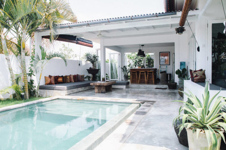 Fella Villas is a modern Bali retreat that reminds a piece of paradise