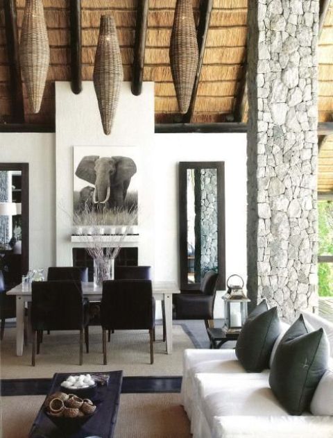 Africa Inspired Home Decor Ideas