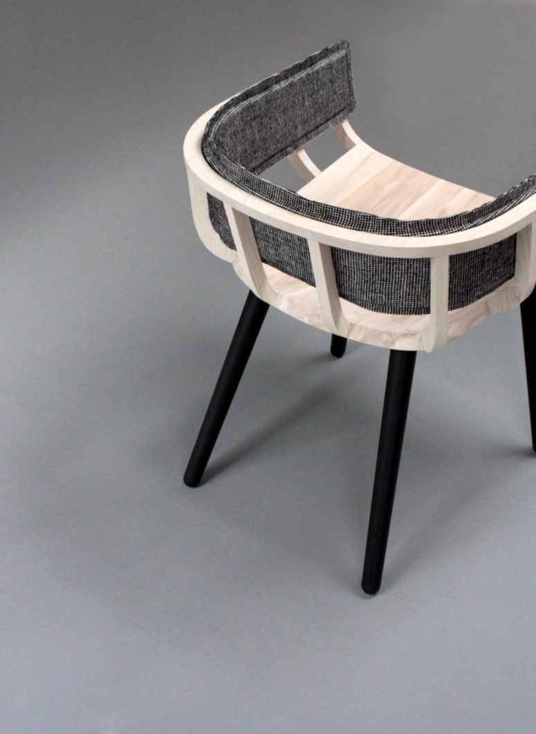 gray chair You can change the upholstery whenever you want it, if you changed your interior or are tired of your chair