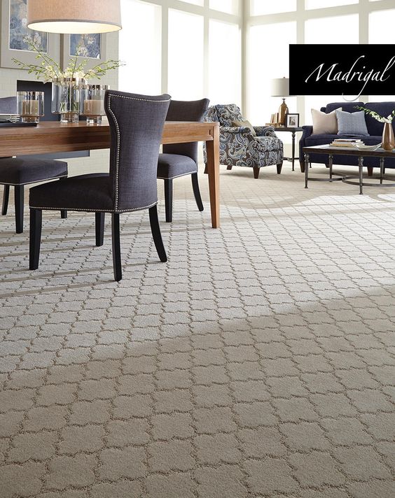 carpet flooring is sensitive to stains so be careful choosing the color