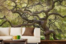 05 Japanese maple wall mural fills your home with a natural vibe