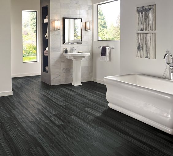 29 Vinyl Flooring Ideas With Pros And Cons - DigsDigs