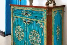 19 adorably hand-painted cabinet