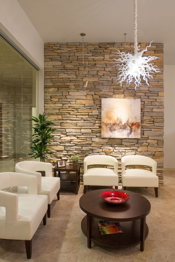 51 Stone Accent Wall Ideas For Various Rooms Digsdigs