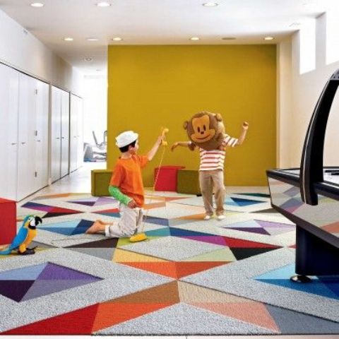 25 colorful carpet floors for a kids playroom is the best idea