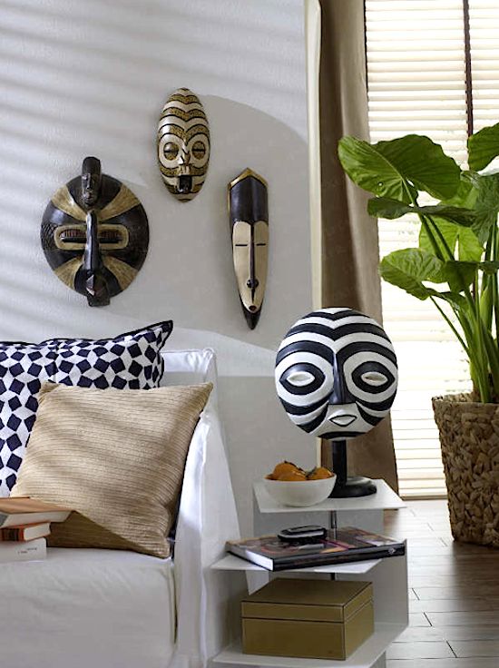 Africa Inspired Home Decor Ideas