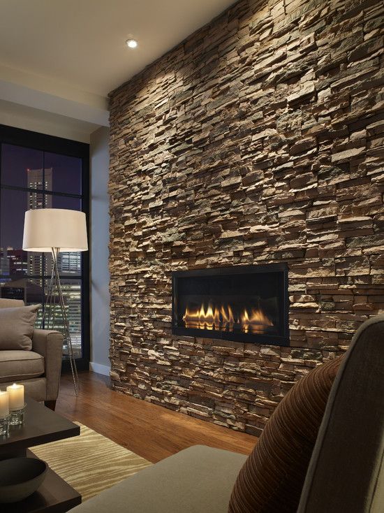 51 Stone Accent Wall Ideas For Various Rooms - DigsDigs