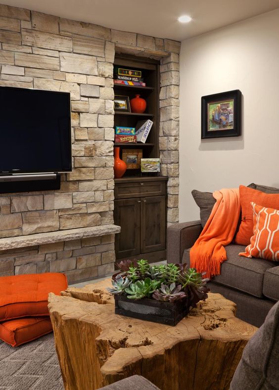 51 Stone Accent Wall Ideas For Various Rooms