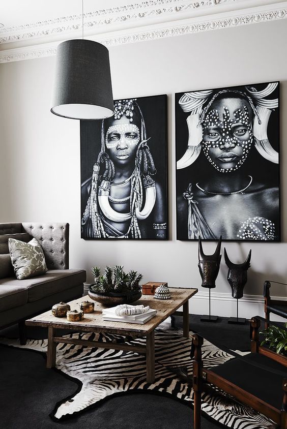 Africa Inspired Home Decor Ideas