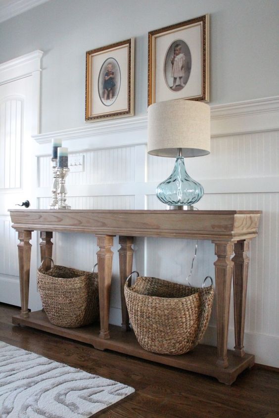 coastal console next to the white waincost