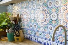 37 mosaic tiles for a bold kitchen backsplash