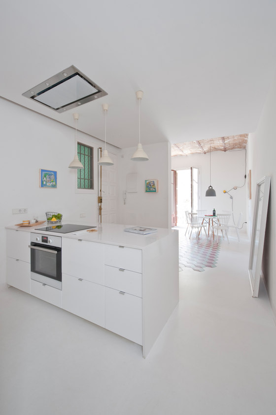 Pastel Art Nouveau Apartment In Barcelona