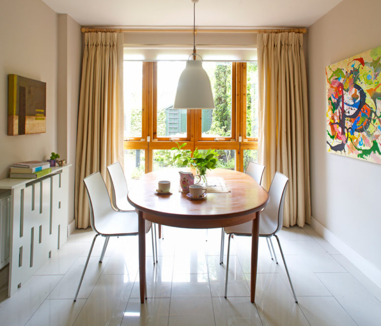 contemporary geometric screen works well for modern interiors (Think Contemporary)