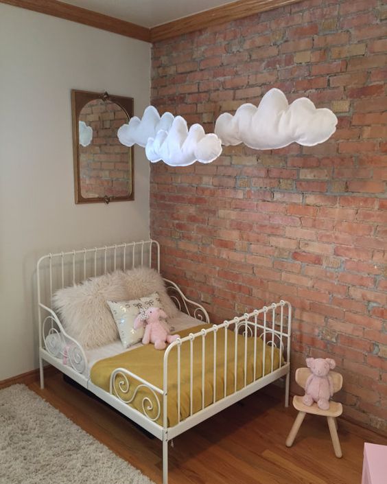 32 Edgy Brick Walls  Ideas  For Kids  Rooms  DigsDigs