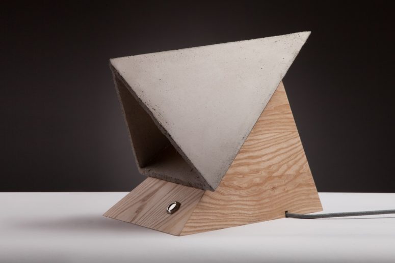 modern lamp Such a lamp fits modern, industrial, minimalist and masculine interiors