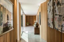 06 The interiors are modern, with eye-catching artworks